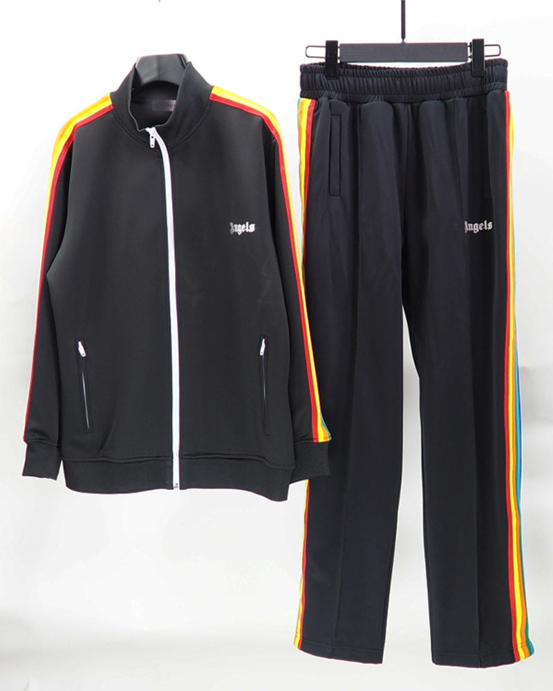 Colorful multi-color sportswear set