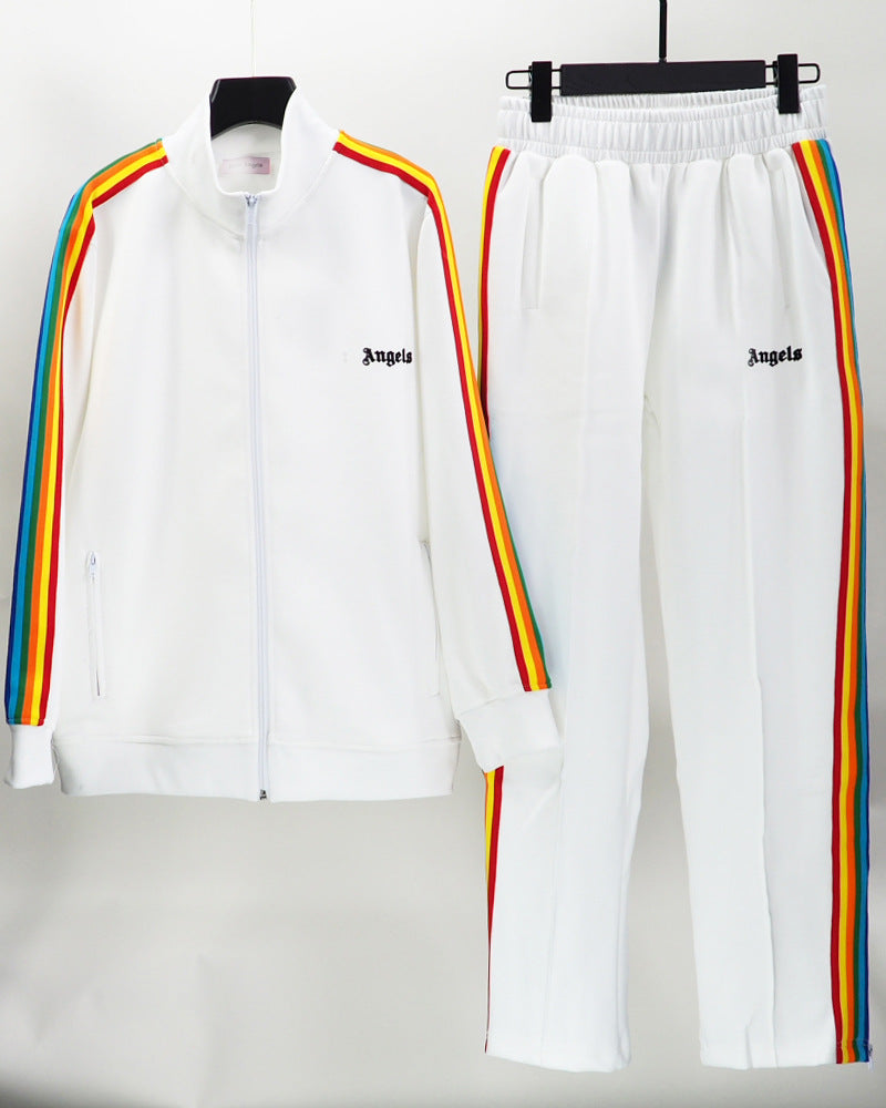 Colorful multi-color sportswear set