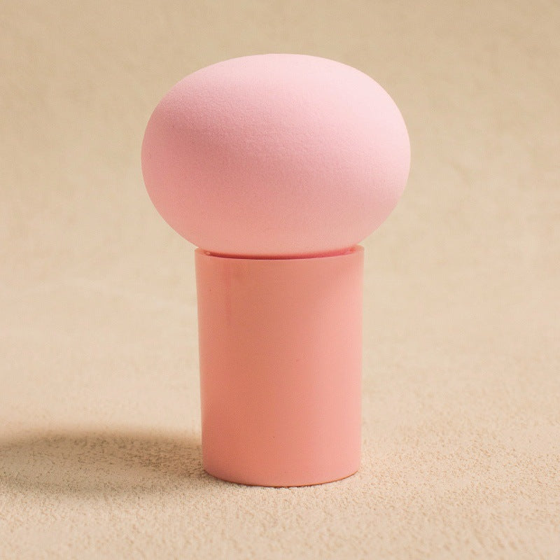 Colorful Mushroom-Shaped Cushioned Powder Puff