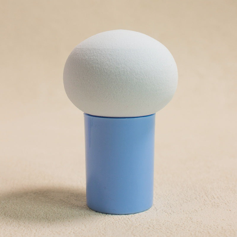 Colorful Mushroom-Shaped Cushioned Powder Puff