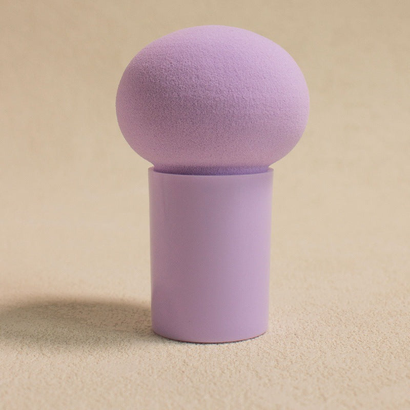 Colorful Mushroom-Shaped Cushioned Powder Puff
