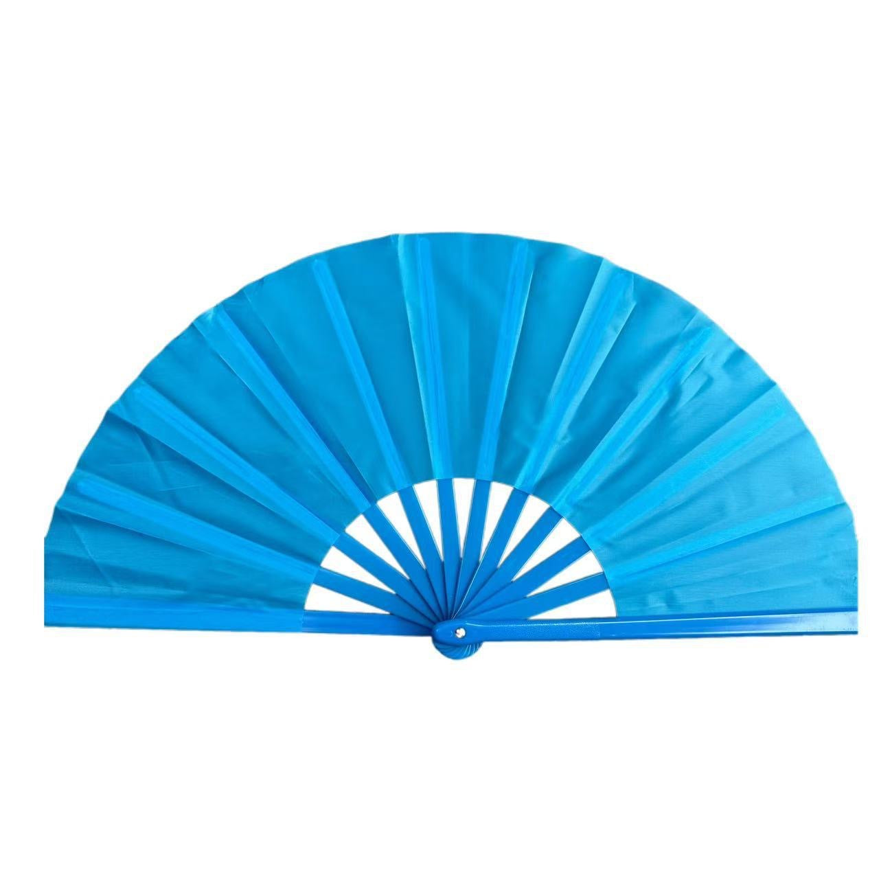 Colorful Pattern Kung Fu Fan
