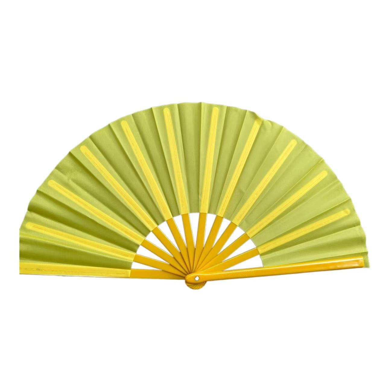 Colorful Pattern Kung Fu Fan