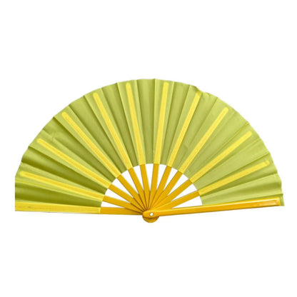 Colorful Pattern Kung Fu Fan