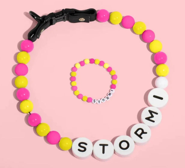Colorful Pet Letter Collar