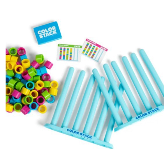 Colorful Ring Stacking Challenge Game