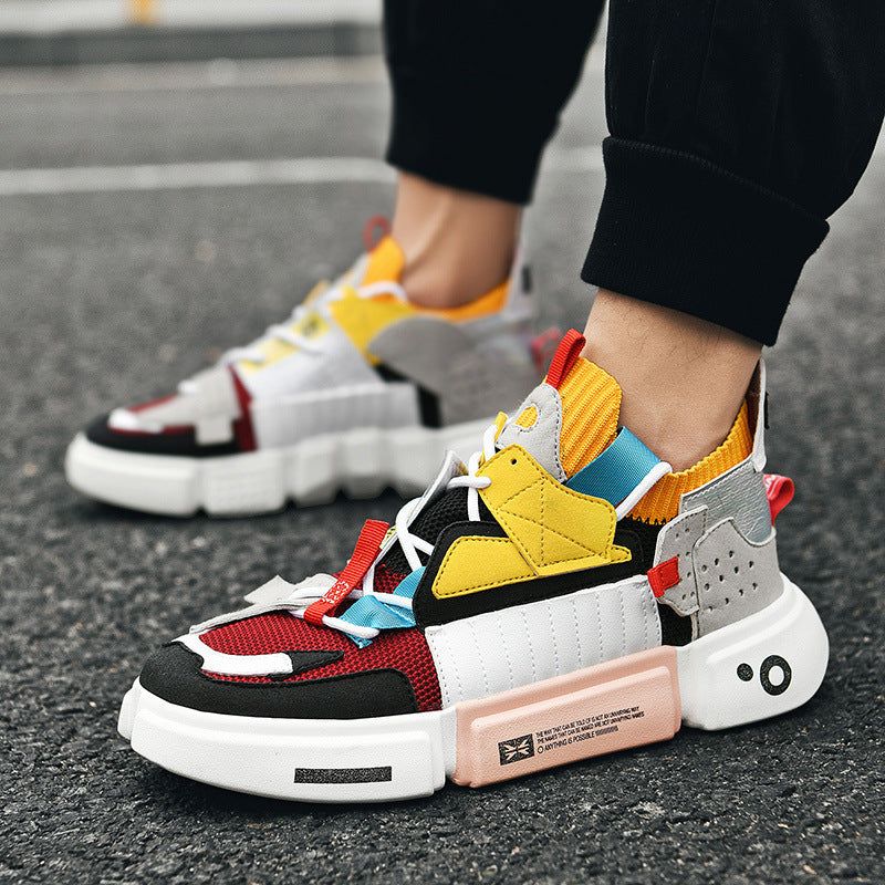 Colorful sports shoes