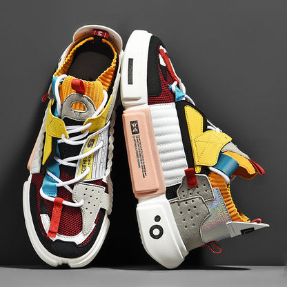 Colorful sports shoes