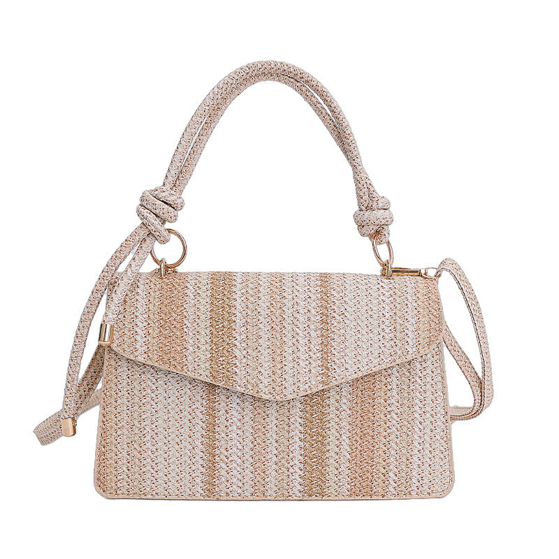 Colorful Straw Woven Bag