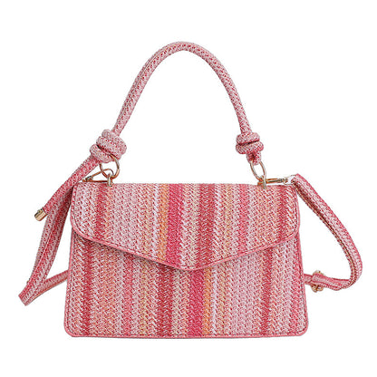 Colorful Straw Woven Bag