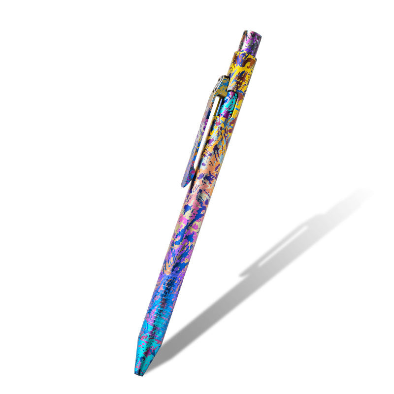 Colorful Titanium Alloy Tactical Pen