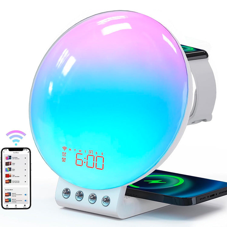 colorful wake-up light