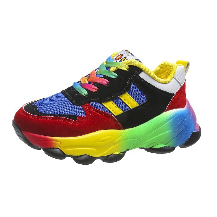 Colorful Women's Platform Sneakers