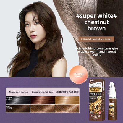 Comb Applicator Hair Dye Cream for Home Use