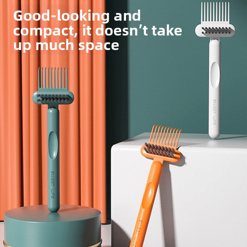 Comb cleaning brush
