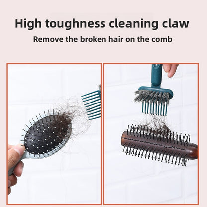 Comb cleaning brush
