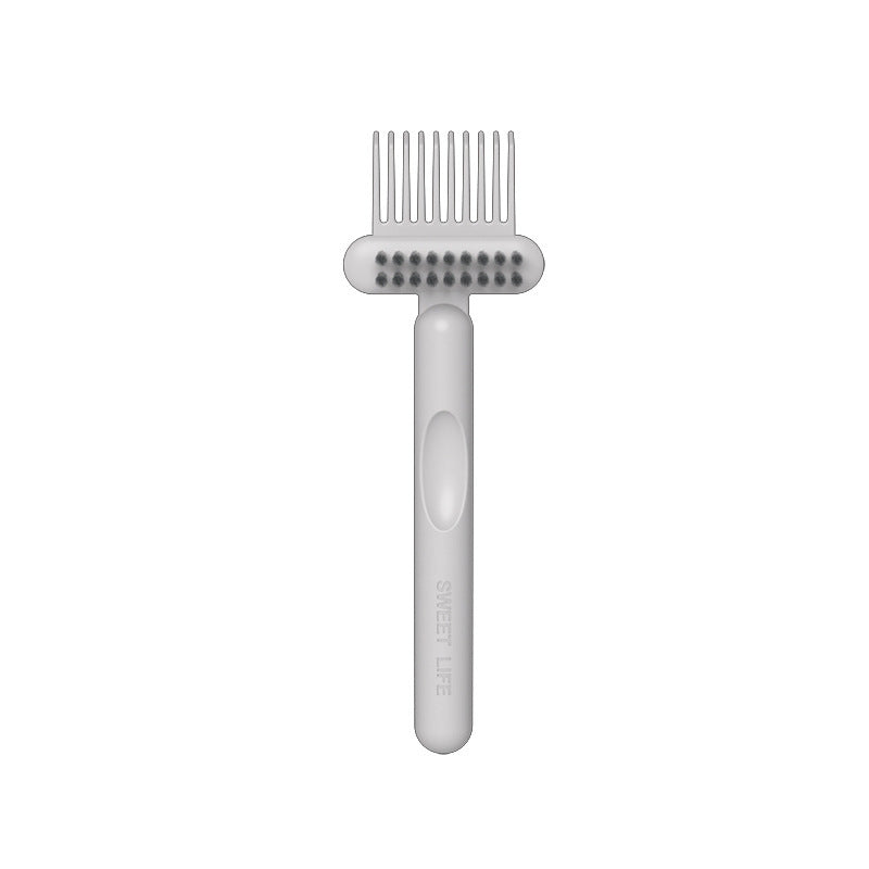Comb cleaning brush
