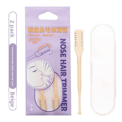 Comb nose hair trimmer