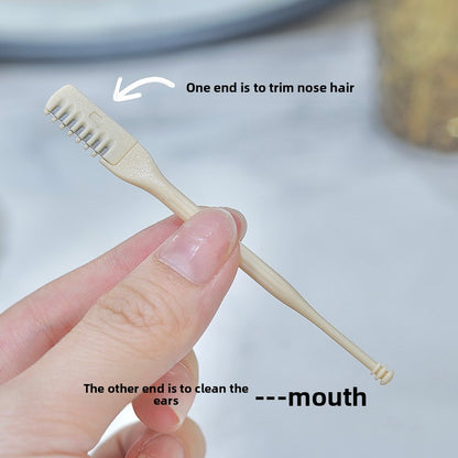 Comb nose hair trimmer
