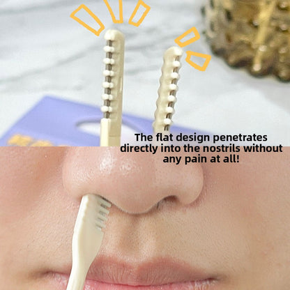 Comb nose hair trimmer