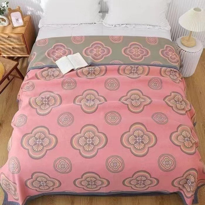 Combed Cotton Gauze Towel Blanket