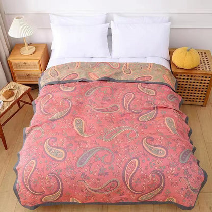 Combed Cotton Gauze Towel Blanket