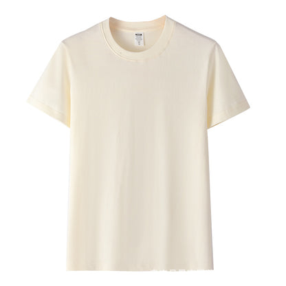 Combed Cotton Short-Sleeved T-Shirt