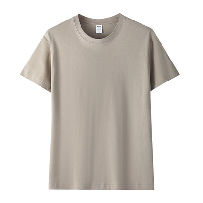 Combed Cotton Short-Sleeved T-Shirt