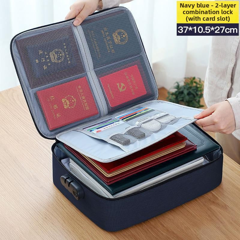 Combination Lock Storage Pouch