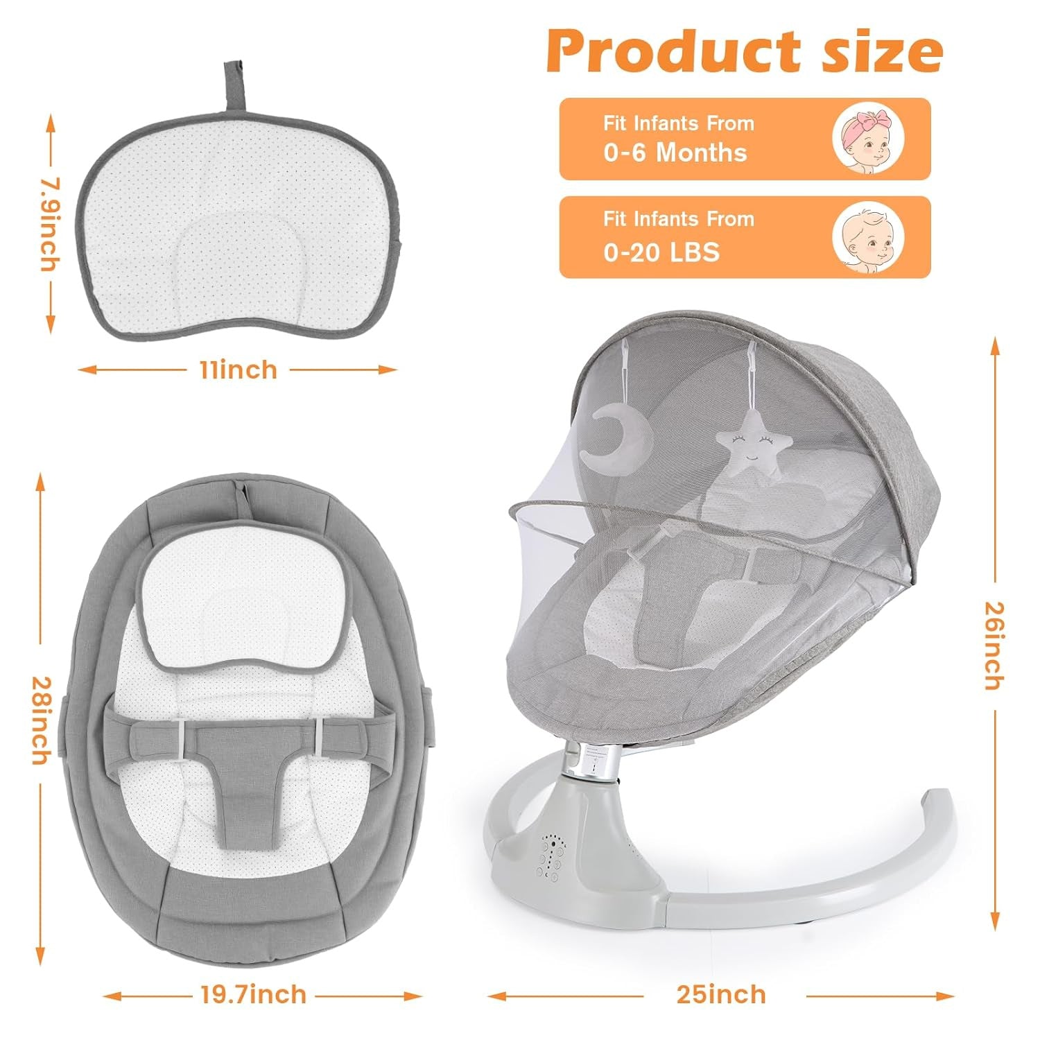 Comfort chair crib