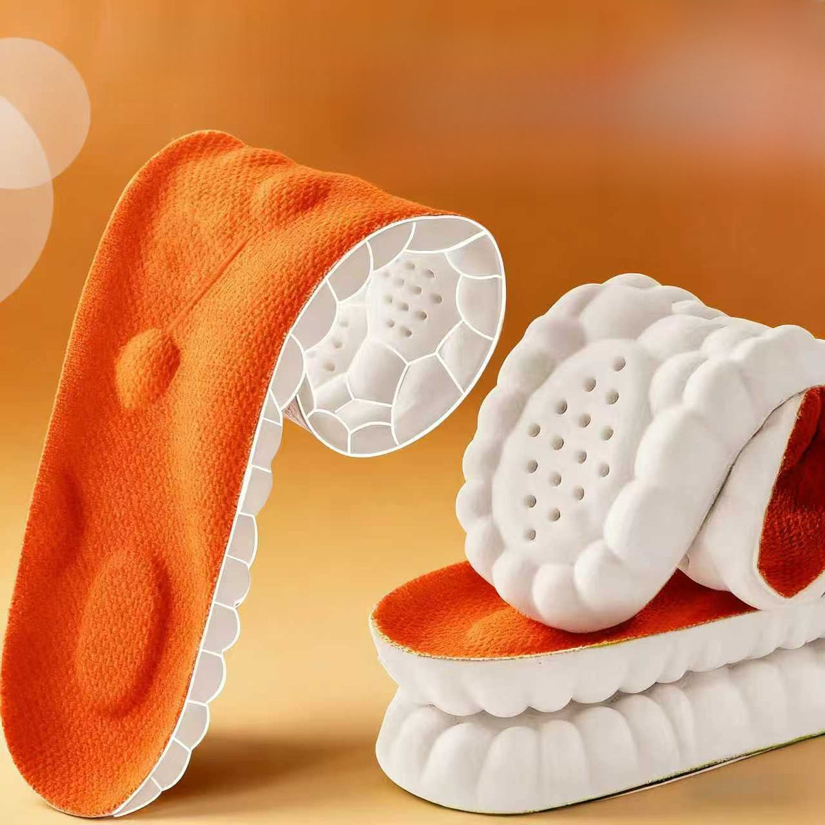 Comfort Gel Massage Insoles with Arch Support