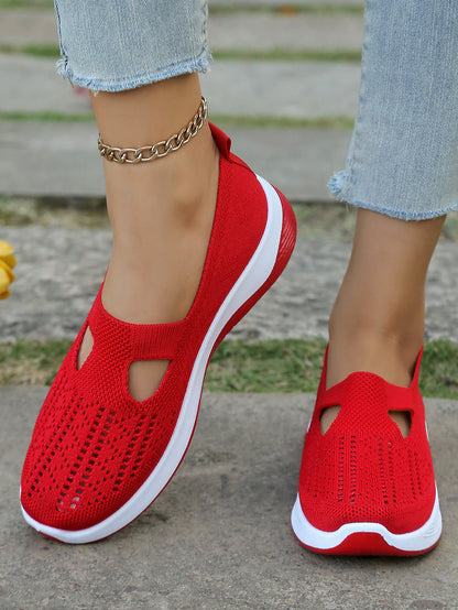 Comfortable and anti-slip hollowed-out shoes