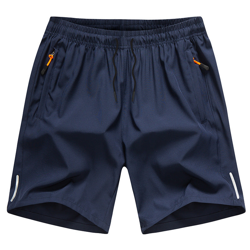 Comfortable, breathable, quick-drying ice silk sports shorts