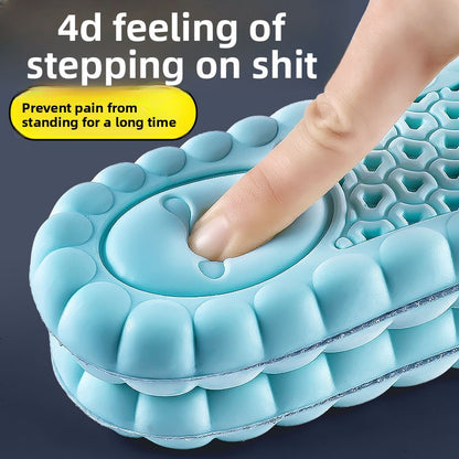 Comfortable Breathable Shock-Absorbing Shoe Insoles