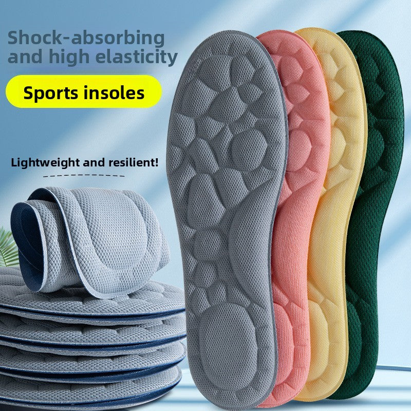 Comfortable Breathable Shock-Absorbing Shoe Insoles