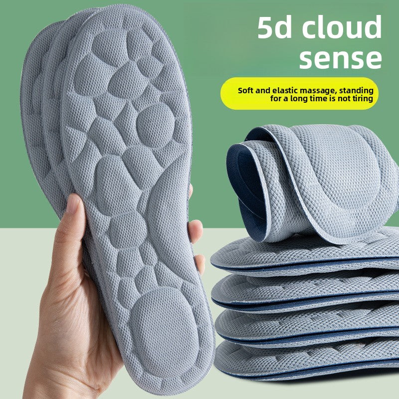 Comfortable Breathable Shock-Absorbing Shoe Insoles