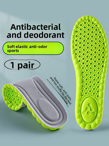 Comfortable Breathable Shock-Absorbing Shoe Insoles