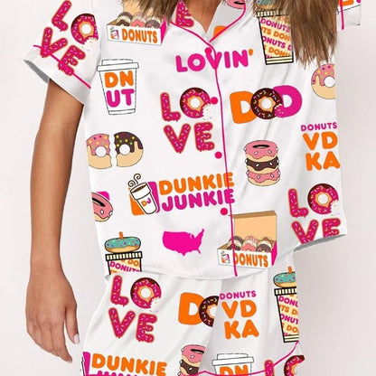 Comfortable casual set, fashionable pajamas for adults