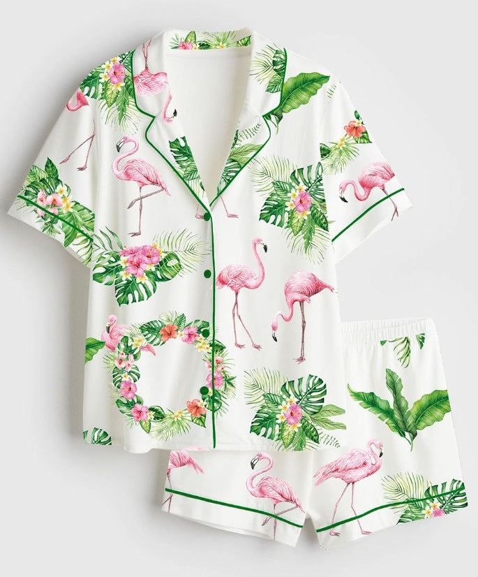 Comfortable casual set, fashionable pajamas for adults