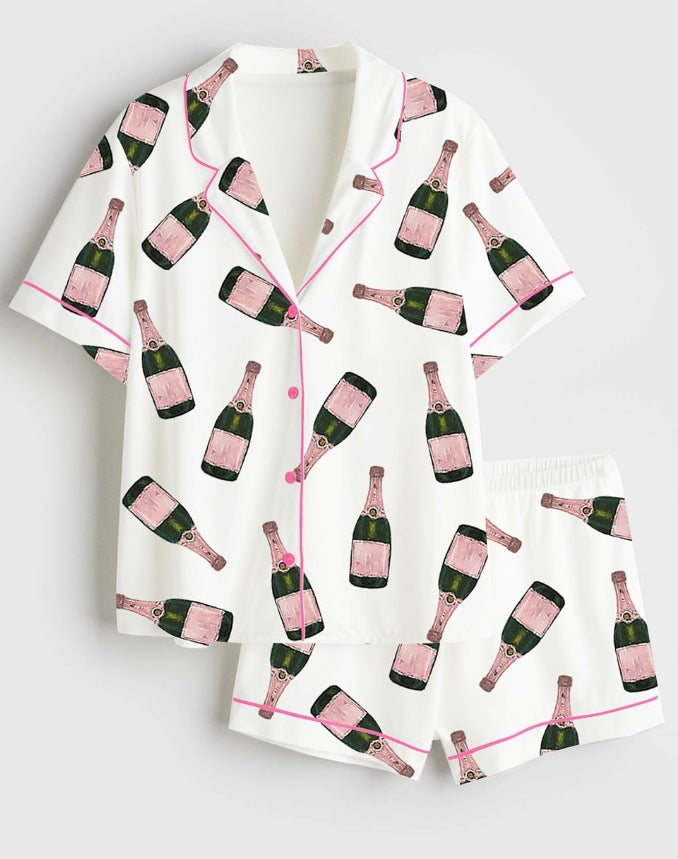 Comfortable casual set, fashionable pajamas for adults
