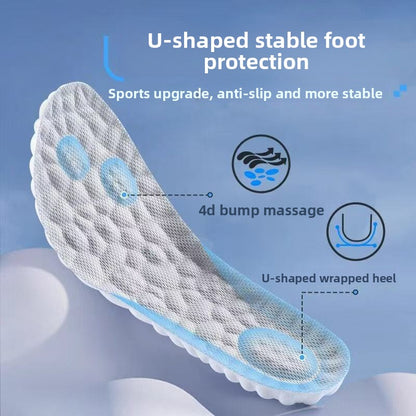 Comfortable Shock Absorbing Breathable Shoe Insoles