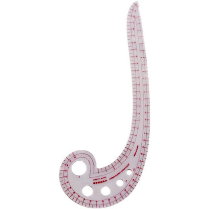 Comma Curved Ruler