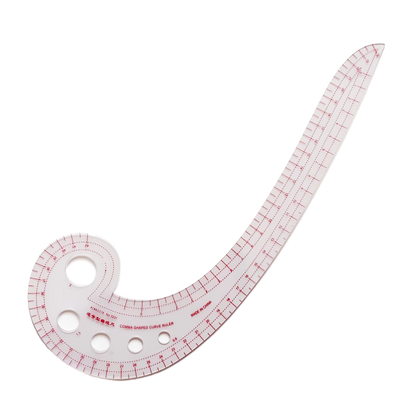 Comma Curved Ruler