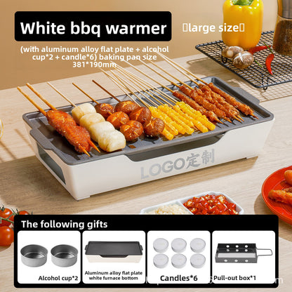 Commercial Barbecue Grill with Heat Preservation Function