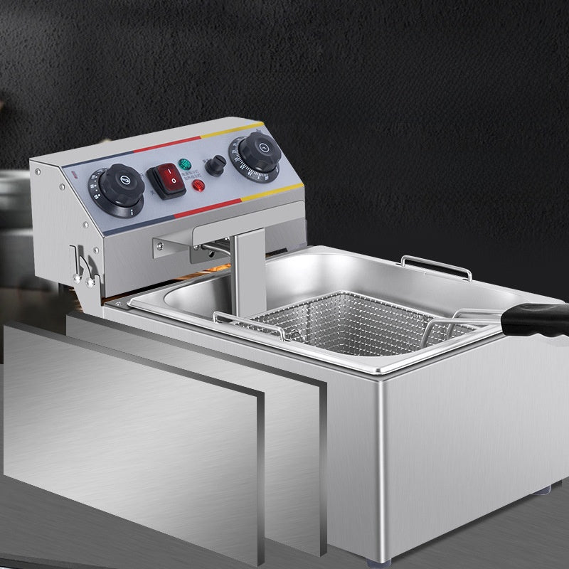 Commercial electric deep fryer