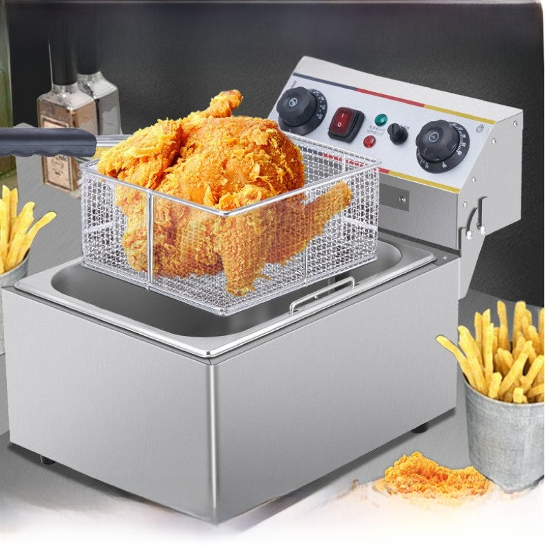 Commercial electric deep fryer