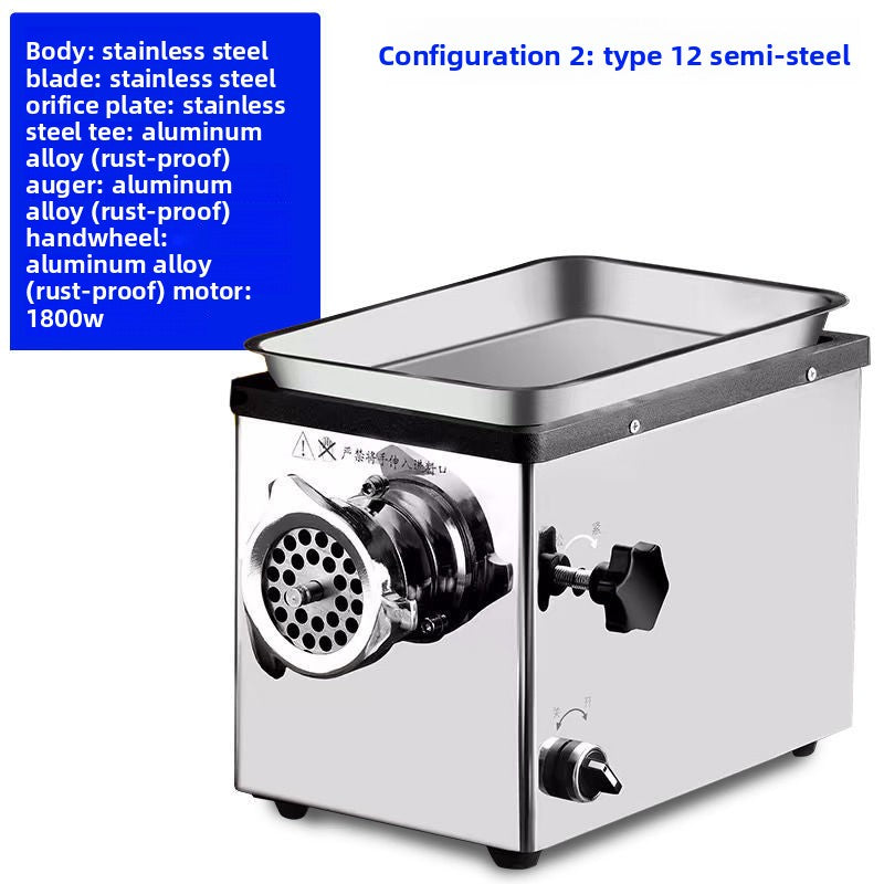 Commercial Meat Grinder Sausage Stuffer