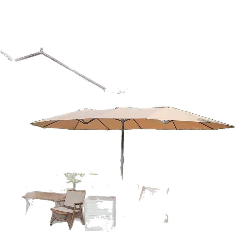 Commercial Outdoor Sun Umbrella with Water-Injection Base
