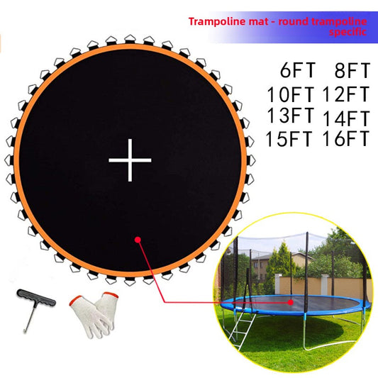 Commercial Round Trampoline Jumping