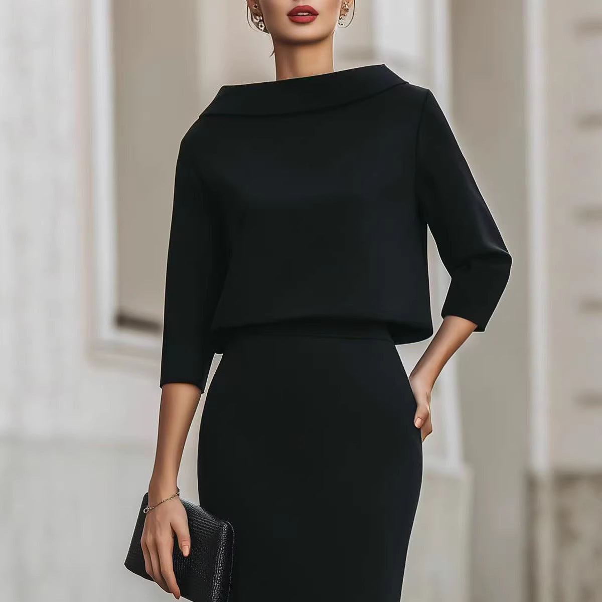 Commuter Hip Skirt Top